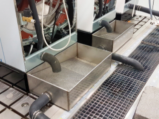 Separater Flusenkasten passend für alle Gewerbewaschmaschinen von 18 bis 30 kg 180–280 Liter