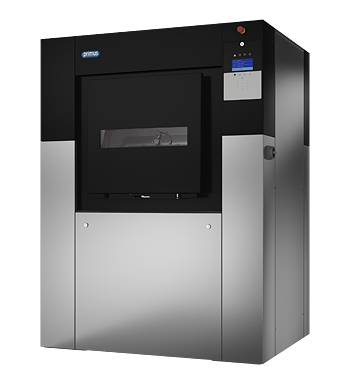 MXB360 – Barriere-Waschschleudermaschine zum Einbau in die Trennwand