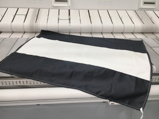 Aramid-Wachstuch GAS-Oil - BLAU