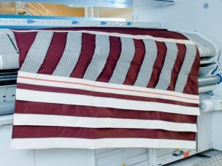 Muldenreinigungstuch INOX Rot, NIRO-Stahlwolle