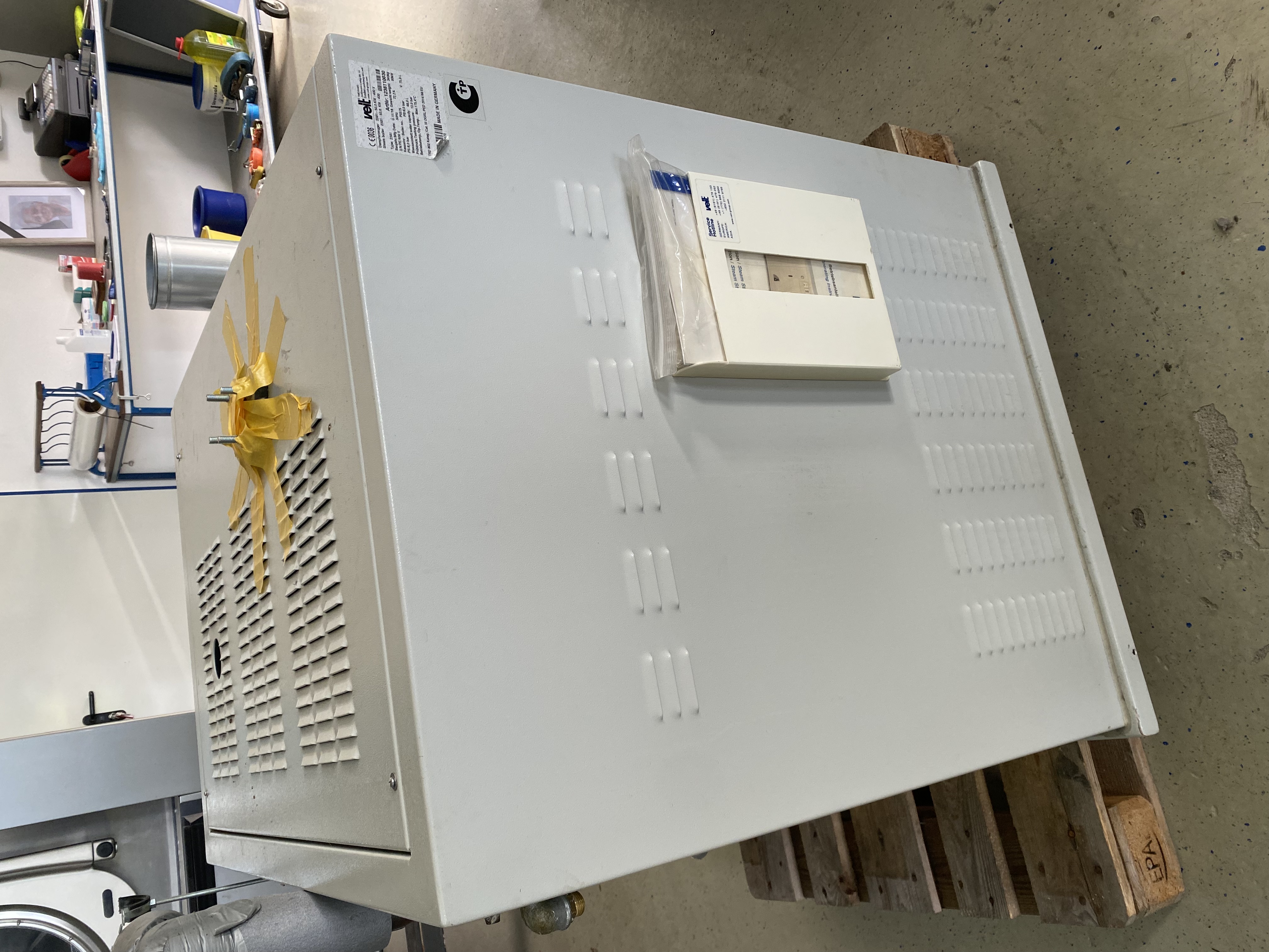 Veit 2381 Hochdruck-Dampferzeuger, 50 kW, 400 V, ca. 65 kg Dampf/h, gebraucht